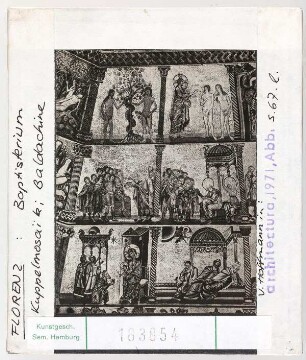 Florenz: Baptisterium, Kuppelmosaik