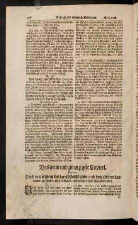 768-777, Das neun und zwanzigste - zwey und dreyßigste Capitel