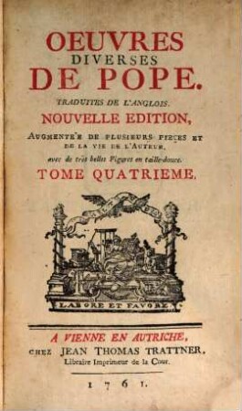 Oeuvres Diverses De Pope : Traduites De L'Anglois. 4, Memoires De Martin Scribler