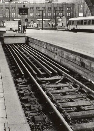 Leipzig Hauptbahnhof, Bremsprellbock