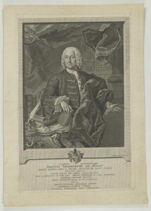 Bildnis des Ioannes Godofredus de Hahn