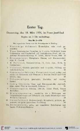 Erster Tag (Nr. 1-170)