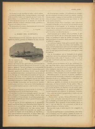 A bordo del Aconcagua