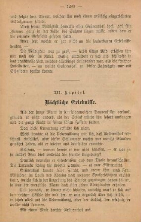 237. Kapitel. Nächtliche Erlebnisse