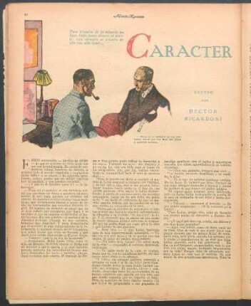 Carácter : Cuento por Héctor Ricardoni