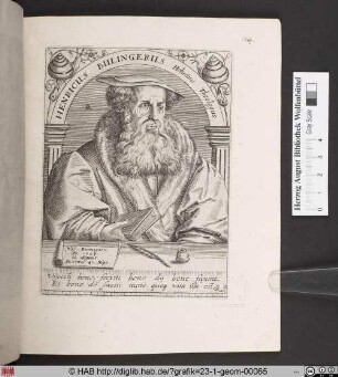 [Henricus Bulingerus].