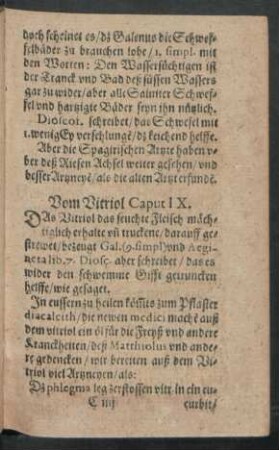 Vom Vitriol. Caput IX.