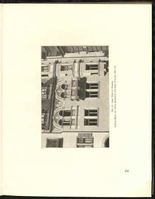 Abb. 173. Haus Wildt in München. Betonwerksteine der Firma Steinfabtrik Ulm (O. Leube), Ulm a. D.