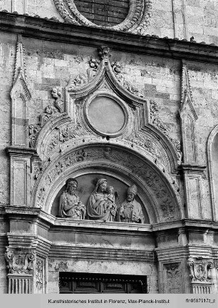 Madonna mit den Heiligen Johannes dem Täufer und Augustinus