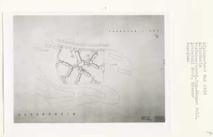 Altersheim (Diplomarbeit bei Willy Kreuer): Lageplan 1:500