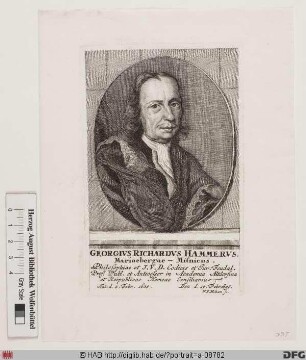 Bildnis Georg Reichard Hammer d. Ä.