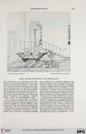 38: Der komfortable Wohnraum