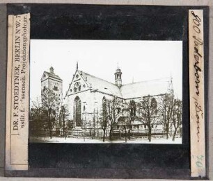 Paderborn: Dom, Aussenansicht (Stoedtner-Nr. 800)
