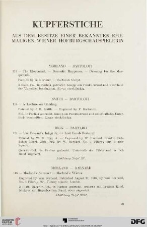 Kupferstiche (Nr.115-138)