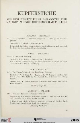 Kupferstiche (Nr.115-138)