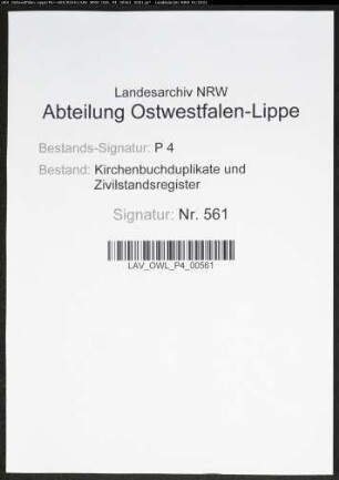 Kirchenbuchduplikat der katholischen Stadtgemeinde St.Patrokli, Kreis Soest (GHT 1850). (Gemeinde: Katholische Stadtgemeinde St.Patrokli)