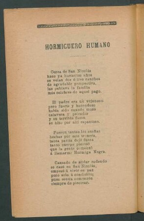 Hormiguero humano
