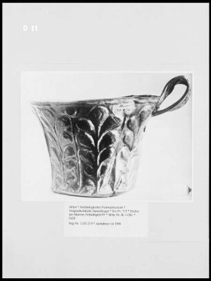 Becher aus Mykene, Schachtgrab IV
