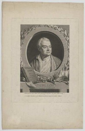 Bildnis des Prosper Jolyot de Crébillon