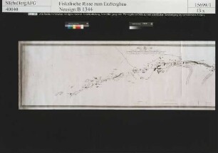 Beihilfe Erbstolln bei Halsbrücke, Haldenzug des alten Halsbrücker und Lorenz Gegentrumer Bergbaus