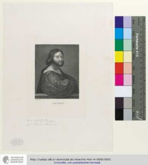 Ariosto / Titian pinx.