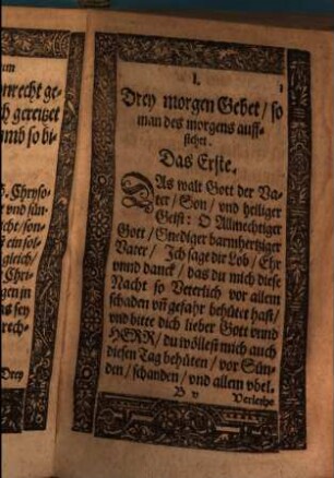 Ein christliches und gar schönes Betbüchlein vor Gottseliger Betrachtungen