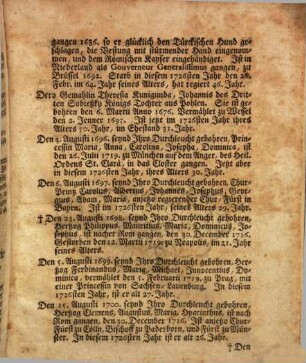 Extract Aus denen Chur-Fürstlichen Landen in Bayrn, [et]c. wie dieselbe in effectiven Stand Anno 1726. sich befinden