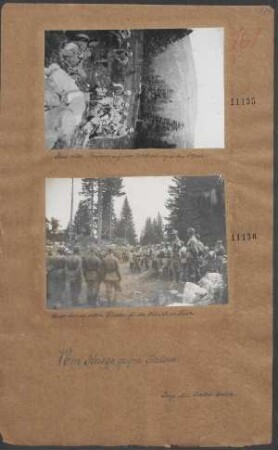 Auszeichnung österr. Soldaten für die Kämpfe in Tirol