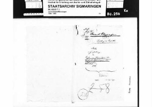 Herstellung der Straße von Münsingen über Grafeneck, Gomadingen und Offenhausen