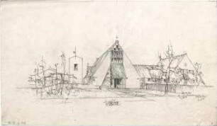 Gsaenger, Gustav; Eichenau (Bayern); Freizeitkirche, Projekt Jugendheim - Perspektive