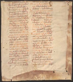 Liber ordinarius (Fragment) - BSB Clm 29310(2