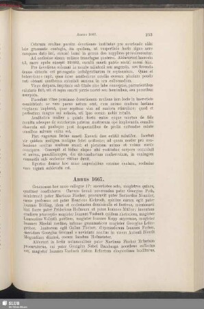 Annus 1667