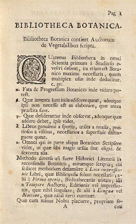Caroli Linnaei Doctoris Medicinæ Bibliotheca botanica : recensens Libros plus mille de plantis huc usque editos, secundum Systema Auctorum Naturale in Classes, Ordines, Genera & Species dispositos : additis Editionis Loco, Tempore, Forma, Lingua &c. cum explicatione Fundamentorum Botanicorum pars 1ma