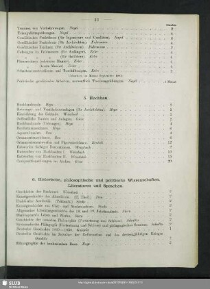 6. Historische, philosophische und politische Wissenschaften. Literaturen und Sprachen