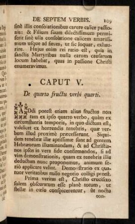 109-115, Caput V