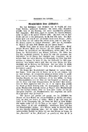 Menschlichkeit über Höflicheit