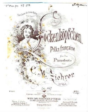 Lockenköpfchen : Polka française ; für Pianoforte ; op. 82