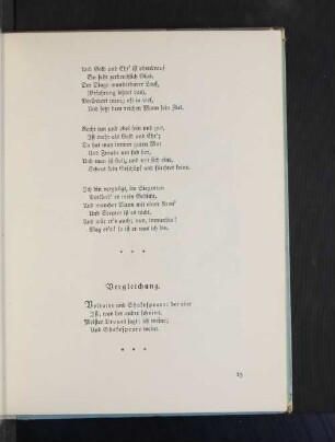 Vergleichung.