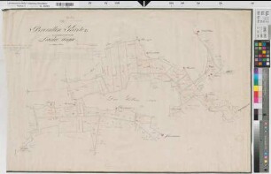 Enniger (Ennigerloh), Teilung des Polinger Feldes, Bl. 2 Brouillonkarte  Laake-Hegge