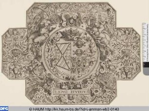 Ornament mit Wappen