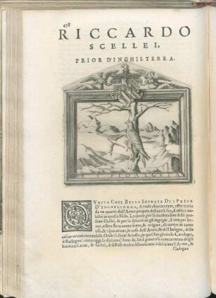 Riccardo Scellei, Prior D'Inghilterra.