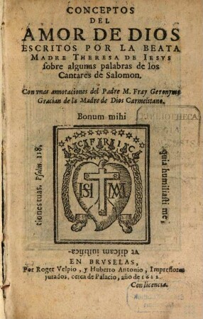 Conceptos del amor de Dios