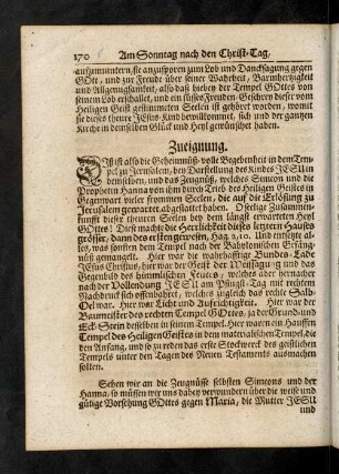 170-176, Zueignung