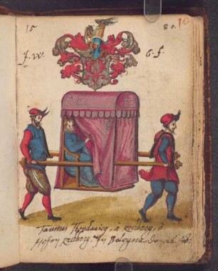 Faust Dietrich von Rechberg, Bologna, 1580-02-26: Initialen, Us.