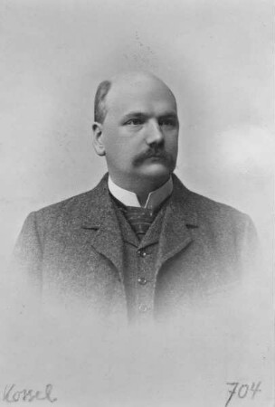 Albrecht Karl Ludwig Martin Leonhard Kossel(1853-1927), 1895-1901 Professor der Physiologie in Marburg