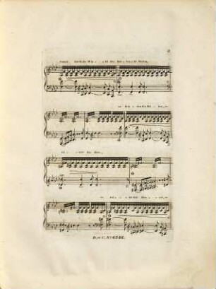 Die junge Nonne : Lied von Fr. Schubert ; für das Piano-Forte übertragen