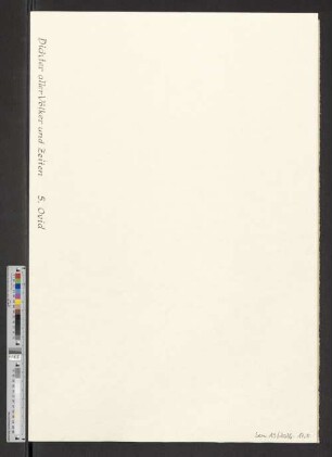 Druck 5: Ovid : Aus: Verwandlungen