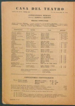 Consultorios médicos