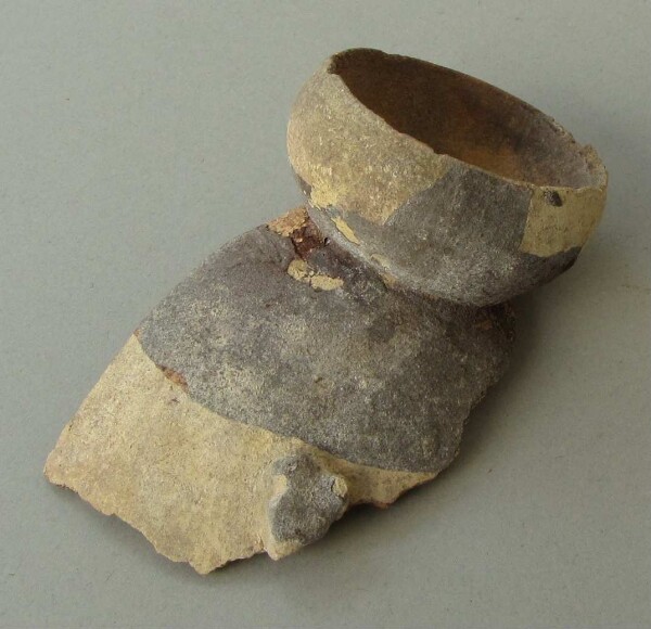 Fragment of a clay vessel