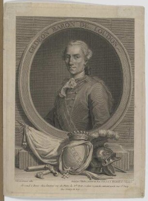 Bildnis des Gedéon Baron de Loudon